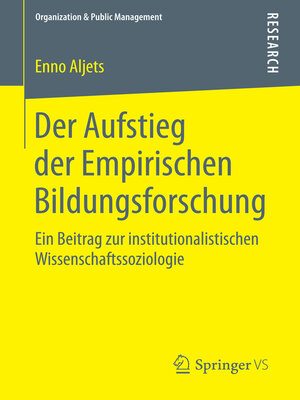 cover image of Der Aufstieg der Empirischen Bildungsforschung